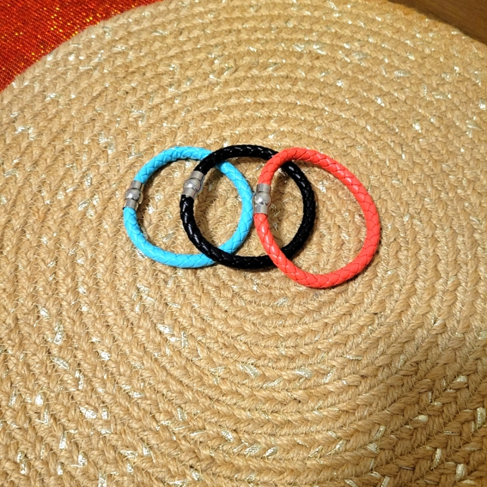 Braided bracelets